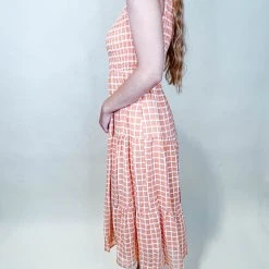 Lena Anna Leigh Midi Dress Dresses