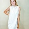 Lena Game Day Collection Malibu Cowl Neck Dress