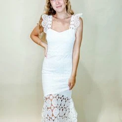 Lena Southwest Lace Midi Dress