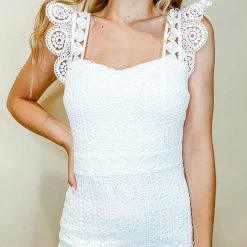 Lena Southwest Lace Midi Dress