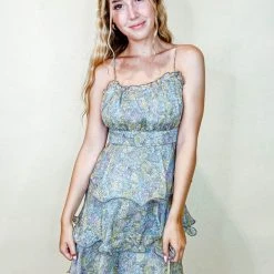 Lena Tora Floral Mini Dress