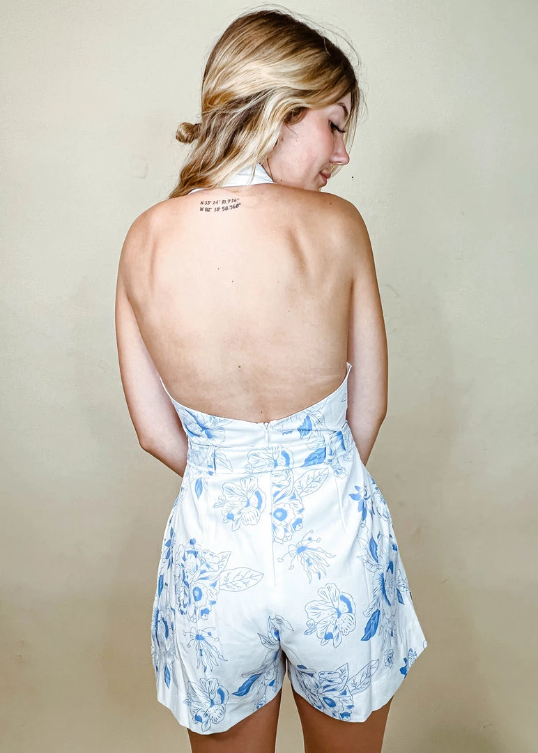 Lena Out Of The Blue Romper - Stylish Women's Romper for Casual Wear 6 Lena Out Of The Blue Romper Rompers