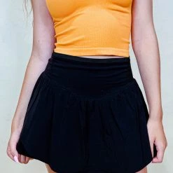 Very J Bottoms Schooling You Active Shorts