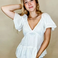 Strut & Bolt Harper Tiered Babydoll Top