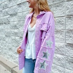 Fantastic Fawn Game Day Collection Dolly Star Patch Jacket - Stylish Outerwear for Game Day 10 Fantastic Fawn Game Day Collection Dolly Star Patch Jacket