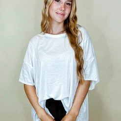 BiBi Willow French Terry Oversized Top Tops