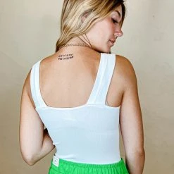 Dynamic Fine Line Strap Bodysuit - Stylish Women's Tops for Everyday Wear 11 Dynamic Fine Line Strap Bodysuit