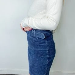 Le Lis Ophelia Corduroy Mini Skirt