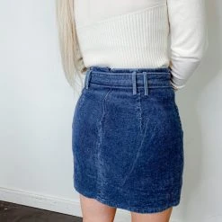 Le Lis Ophelia Corduroy Mini Skirt