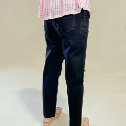 2.7 August Apparel Rosalie Distressed Jeans