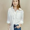Allie Rose Tops Alicia Button Down Shirt for Women - Stylish & Comfortable Casual Top 1 Allie Rose Tops Alicia Button Down Shirt