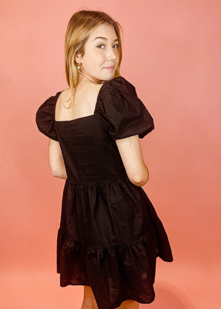 HYFVE Casey Balloon Sleeve Babydoll Dress - Elegant Women's Party Dress 8 HYFVE Dresses Casey Balloon Sleeve Babydoll Dress