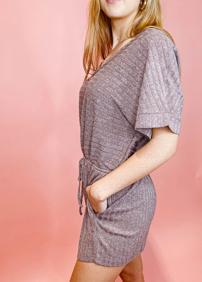 Mittoshop Stephanie Comfy Knit Romper for Women - Plus Size Casual Jumpsuit 4 Mittoshop Stephanie Comfy Knit Romper Rompers