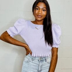 2.7 August Apparel Naomi Open Back Knit Top