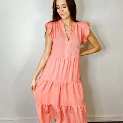 Entro Anna Grace Midi Dress