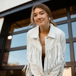 Cloud Ten Memphis Fringe Jacket