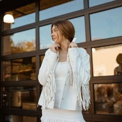Cloud Ten Memphis Fringe Jacket