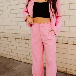 Entro Tori High Waisted Pants Bottoms