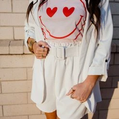 Entro Erin High Waisted Shorts Bottoms