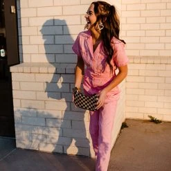 Entro Rompers Lorie Denim Jumpsuit