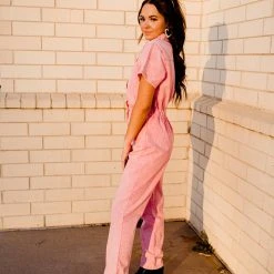 Entro Rompers Lorie Denim Jumpsuit