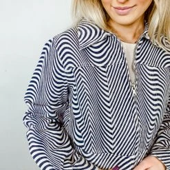 Le Lis Sloane Printed Denim Jacket