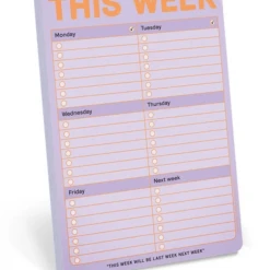 Knock Knock This Week Notepad Gifts