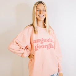 Charlie Southern Augusta GA Corded Sweatshirt Tops
