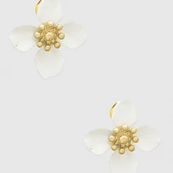 TRENDY Wholesale Jewelry Flower Stud Earrings