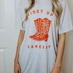 Charlie Southern Giddy Up Gameday Tee Shirt Tops