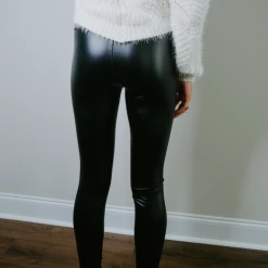 Cherish Bottoms High Waist Faux Leather Leggings