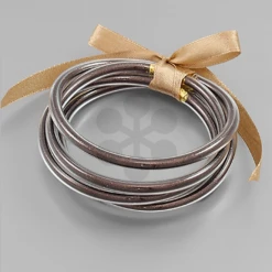 Trendy Wholesale Elastic Glitter Bangle