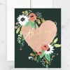 Idlewild Co Bouquet Heart Card Gifts