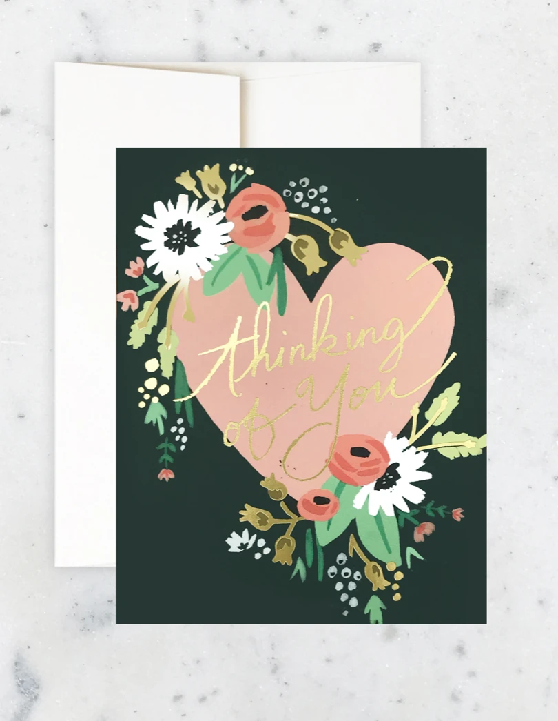Idlewild Co Bouquet Heart Card - Thoughtful Gift for Loved Ones | Lifestyle & Gifts 3 Idlewild Co Bouquet Heart Card Gifts