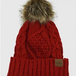 TRENDY Wholesale Fleece Lined Knit Pom Pom Beanie Gifts
