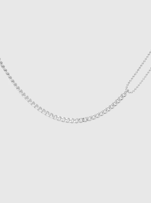 TRENDY Wholesale Best Friend Mixed Chain Necklace - Stylish Jewelry for Women 4 TRENDY Wholesale Best Friend Mixed Chain Necklace Jewelry