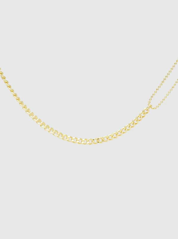 TRENDY Wholesale Best Friend Mixed Chain Necklace - Stylish Jewelry for Women 3 TRENDY Wholesale Best Friend Mixed Chain Necklace Jewelry