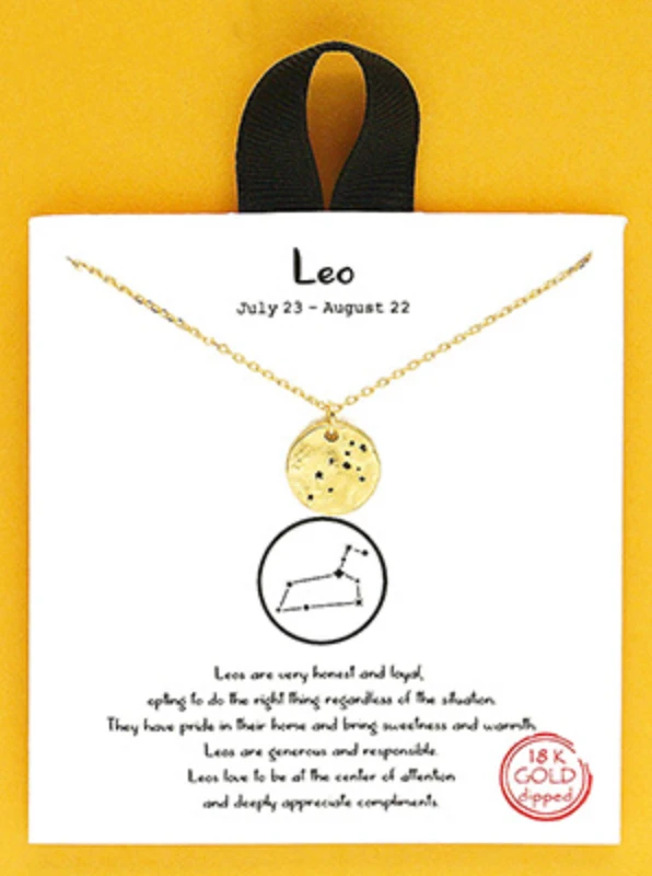 TRENDY Wholesale Zodiac Constellation Necklace - Stylish Astrology Jewelry for Women & Men 15 TRENDY Wholesale Zodiac Constellation Necklace Jewelry