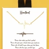 TRENDY Wholesale Heartbeat Charm Necklace