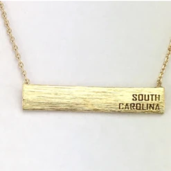 TRENDY Wholesale State Bar Necklace