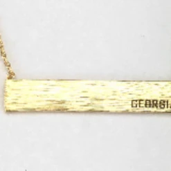 TRENDY Wholesale State Bar Necklace