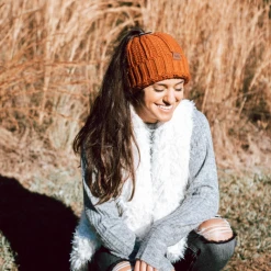 TRENDY Wholesale Knit Ponytail Beanie