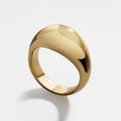 Beautysis Chunky Gold Ring