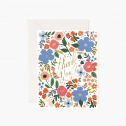 Rifle Paper Co Thank You Card Set Lifestyle
