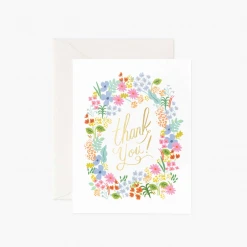 Rifle Paper Co Thank You Card Set Lifestyle