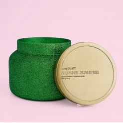 48oz Capri Blue Glitter Jar Candle