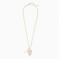 Kendra Scott Ansley Heart Long Pendant Necklace Necklaces