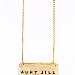 Jill Massey Name Plate Necklace