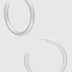 TRENDY Wholesale Jewelry Classic Medium Open Hoops