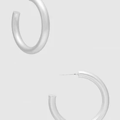 TRENDY Wholesale Jewelry Medium Metal Hoop Earrings